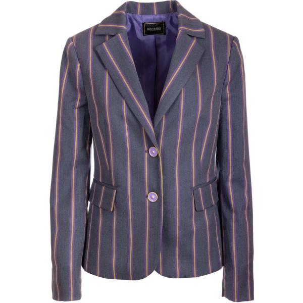 blazer Fracomina blu a righe