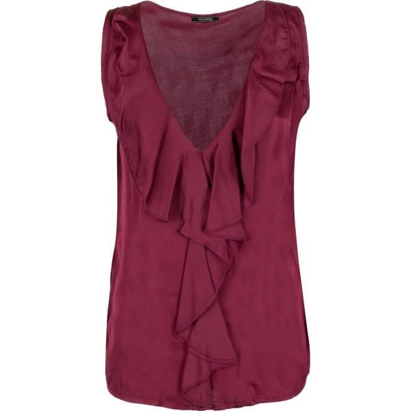 top Fracomina rosso