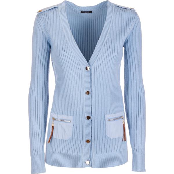 cardigans Fracomina blu