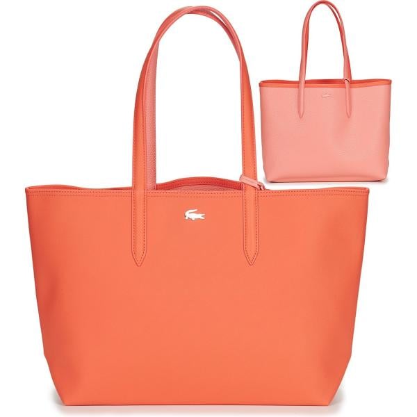 Shopping bag arancione Lacoste arancione