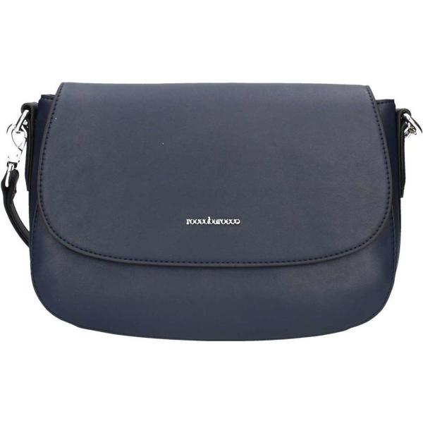Borsa a tracolla blu Rocco Barocco blu