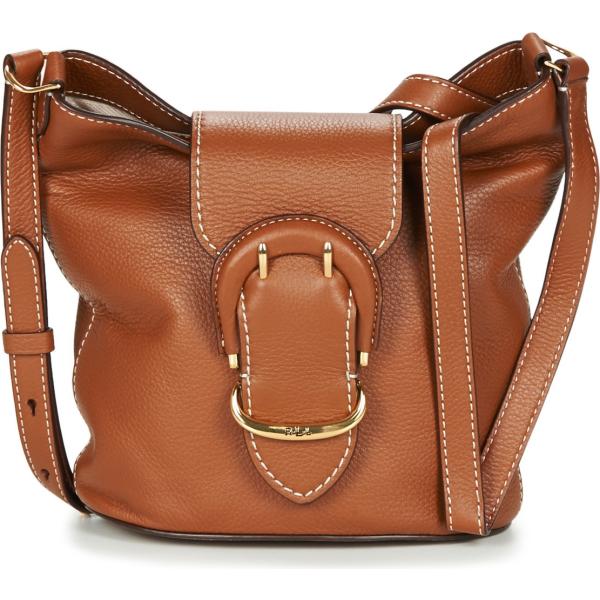 borsa a spalla Lauren Ralph Lauren marrone