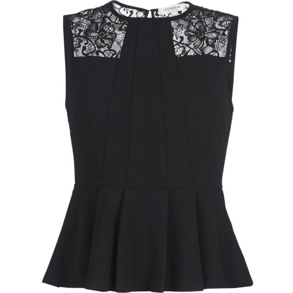 camicie Morgan nero
