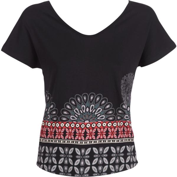 camicia a maniche corte Desigual nero