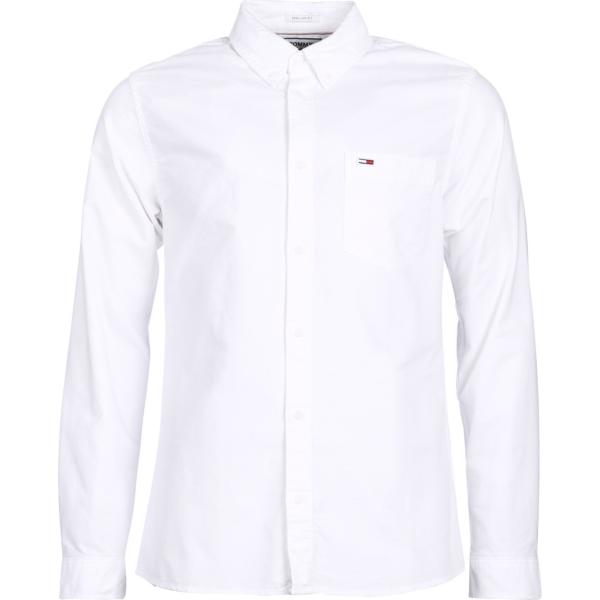 Camicia a maniche lunghe bianco Tommy Jeans bianco
