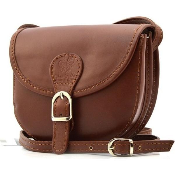 Borsa a tracolla marrone Vera Pelle marrone