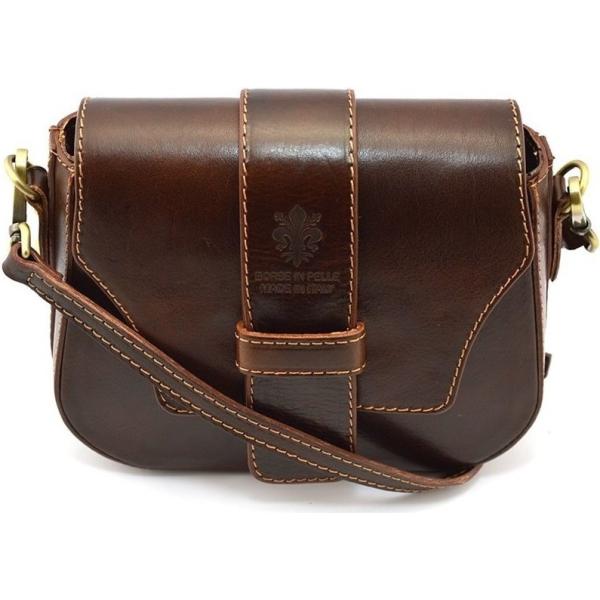 Borsa a tracolla marrone Tmc Naturalleather marrone