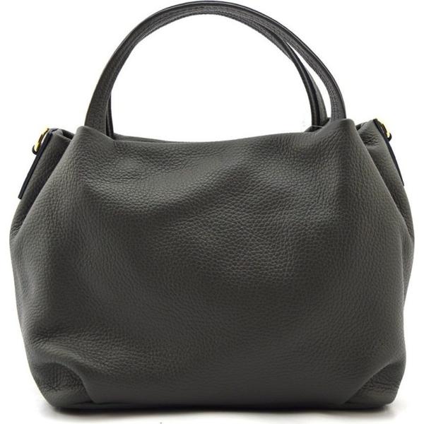 Borsetta grigio Vera Pelle grigio