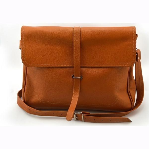 Borsa a tracolla marrone Vera Pelle marrone