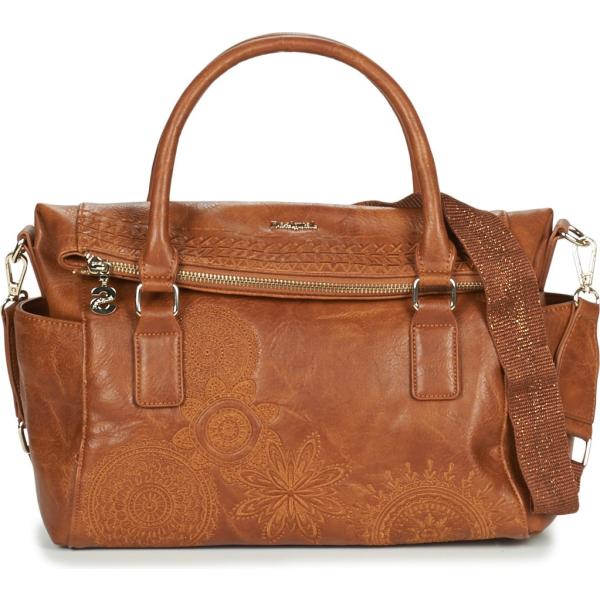 Borsetta nero e marrone Desigual marrone