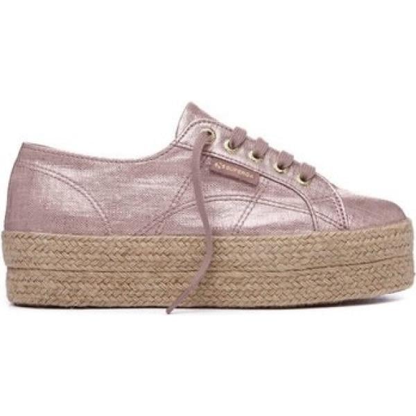 espadrillas Superga rosa