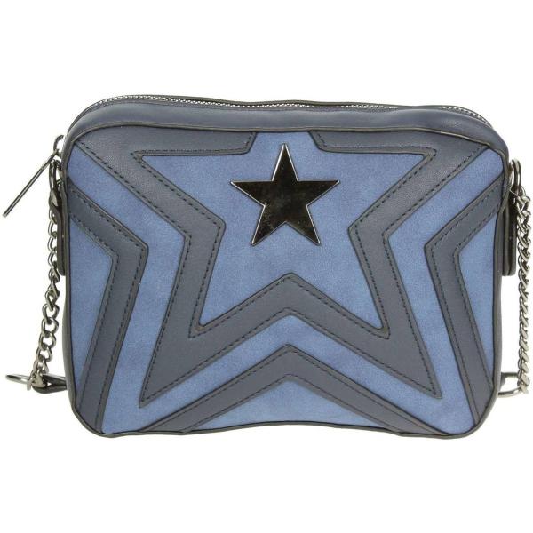 Borsa a tracolla blu Marina Galanti blu