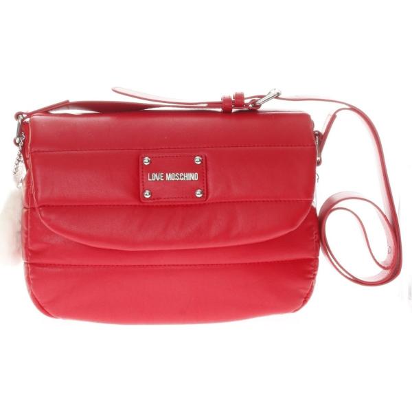 borsa a spalla Love Moschino rosso