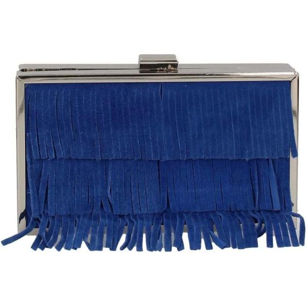 shopping bag Velvet blu