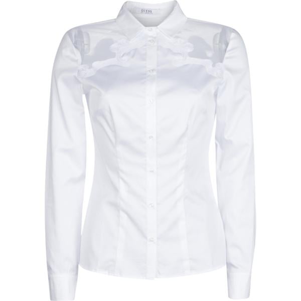 camicie Guess bianco