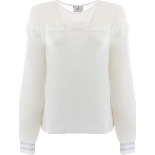 Felpa Only bianco