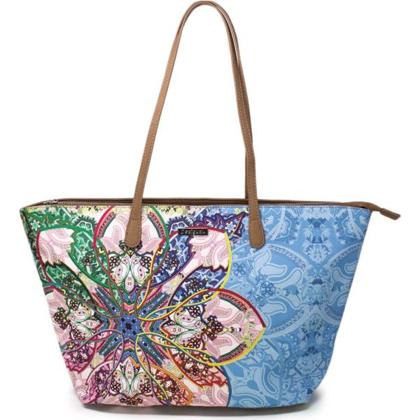 Borsa a tracolla blu Desigual blu