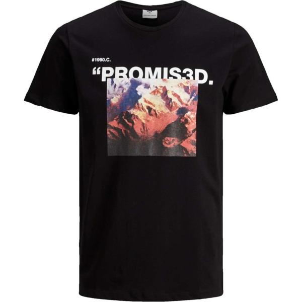 t-shirt Jack   Jones nero