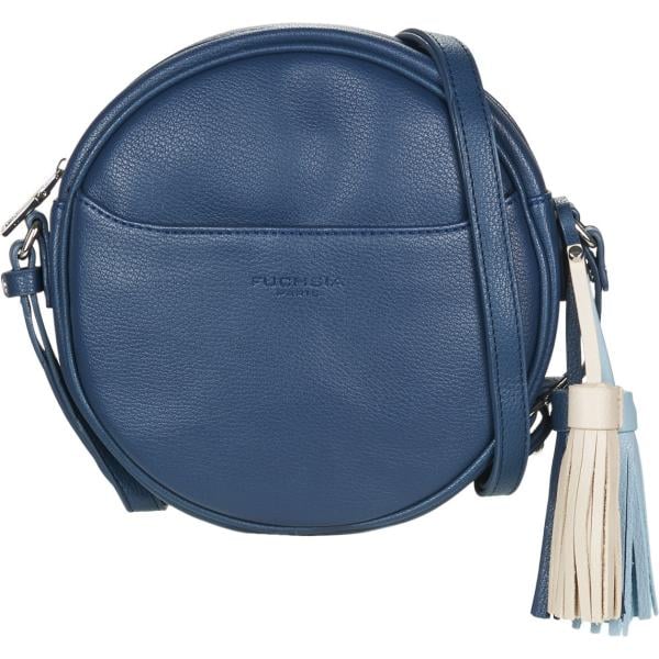 Borsa a tracolla blu Fuchsia blu