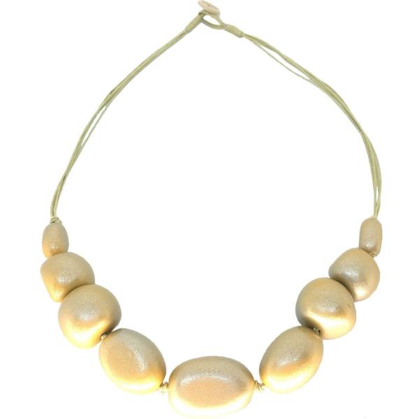 Collana oro Karakorum giallo