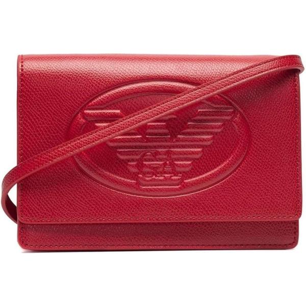 borsa a tracolla Armani rosso