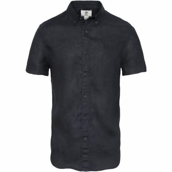 camicie a manica corta Timberland nero