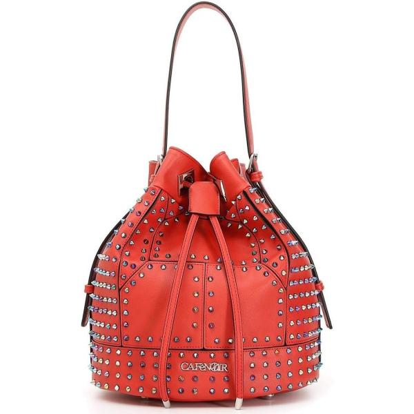 Borsetta nero e rosso Café Noir rosso