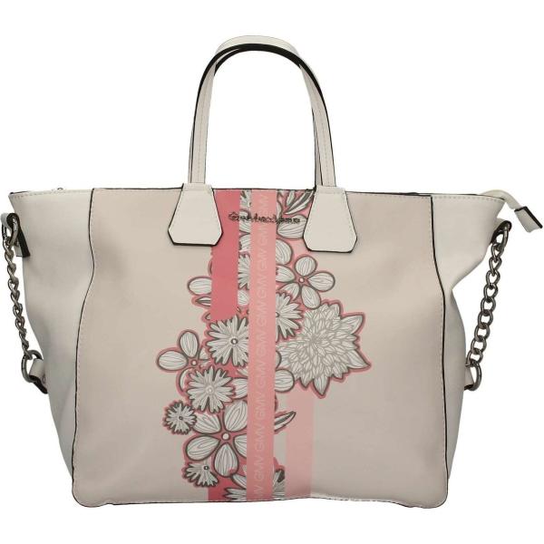 shopping bag Gianmarco Venturi bianco