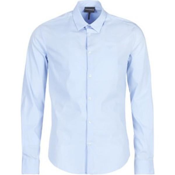 camicie Emporio Armani viola