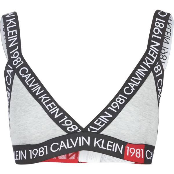 bralette Calvin Klein Jeans grigio