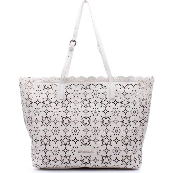 shopping bag Ermanno Scervino bianco