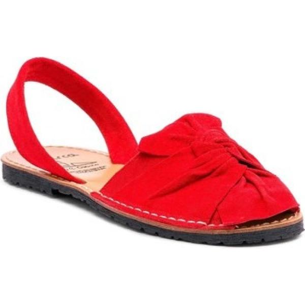 sandali Avarca Cayetano Ortuño rosso