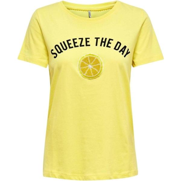 t-shirt Only giallo