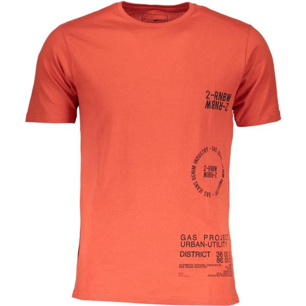 t-shirt Gas arancione