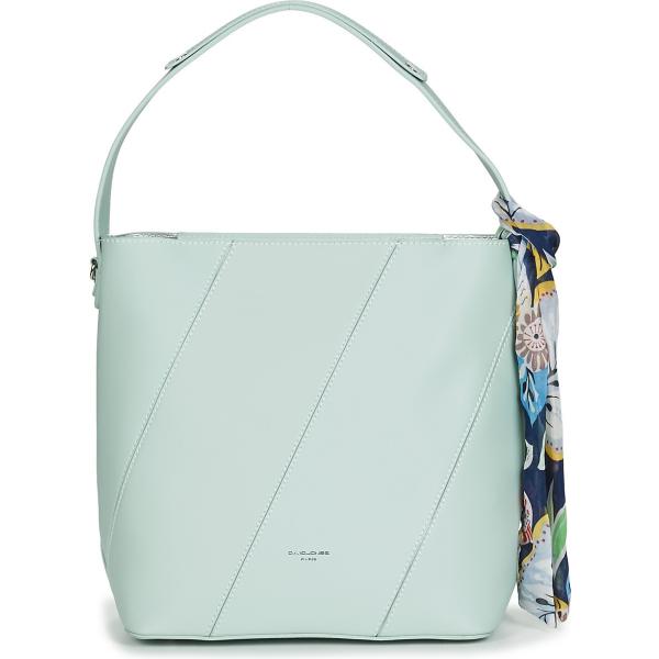 borsa a mano David Jones verde