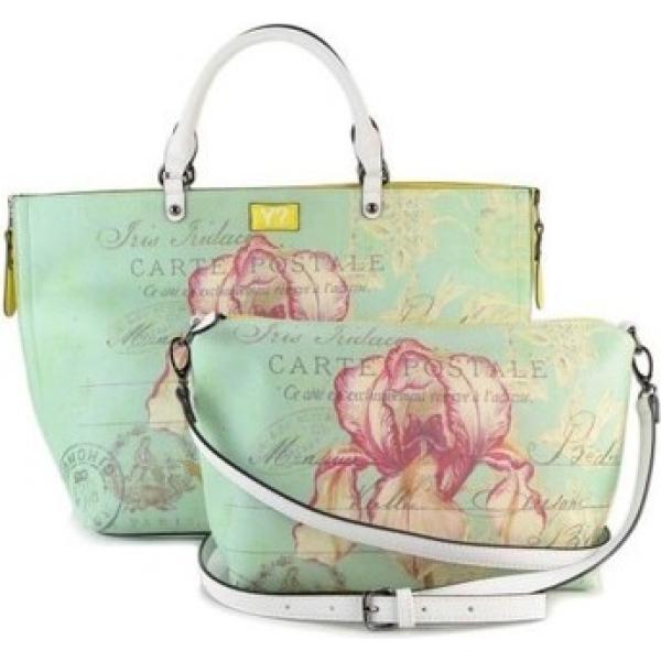 shopping bag Y Not? verde