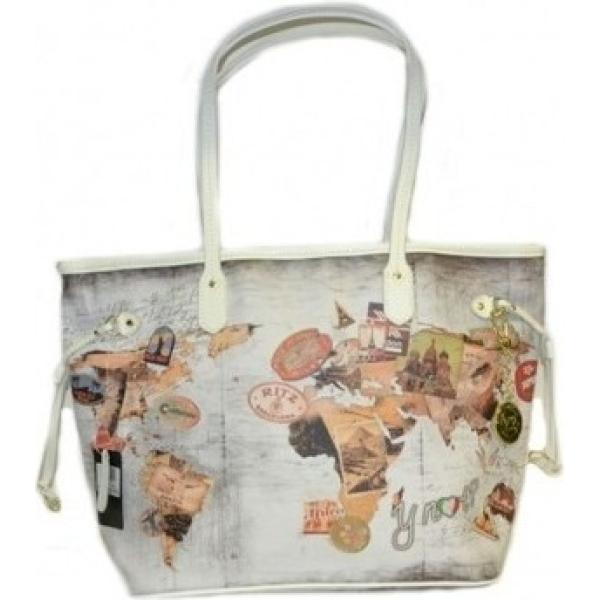 shopping bag Y Not? bianco