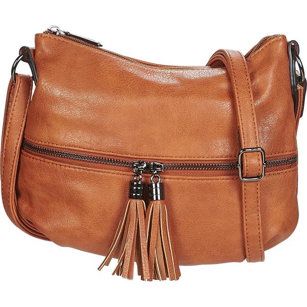 borsa a tracolla Nanucci marrone