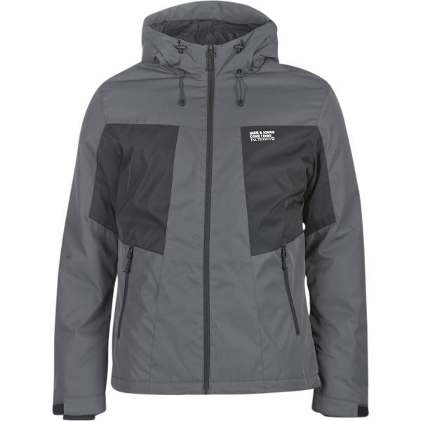 cappotti Jack   Jones grigio