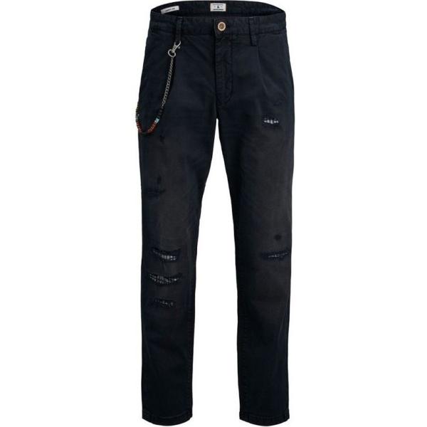 pantaloni chino Jack   Jones nero