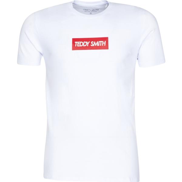 t-shirt Teddy Smith bianco