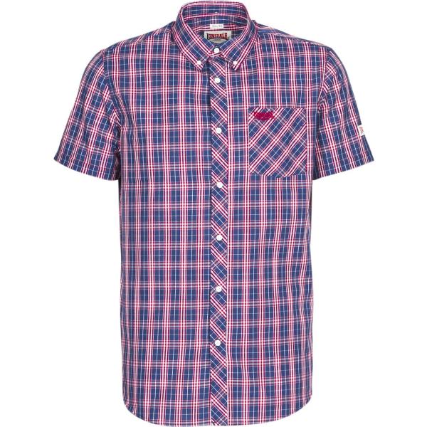 camicie a manica corta Lonsdale blu