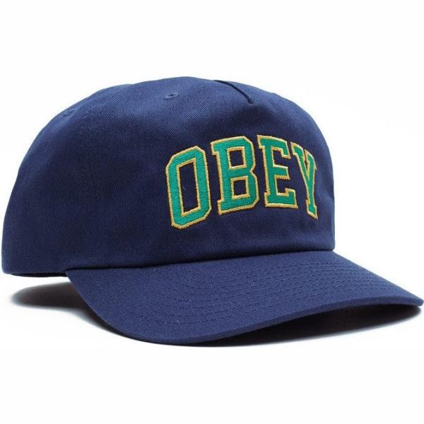 cappelli con visiera Obey blu