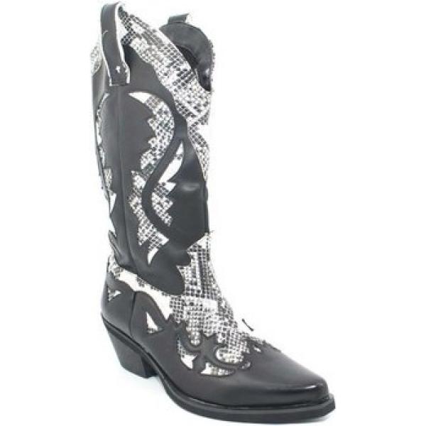 stivaletti texani Malu Shoes grigio