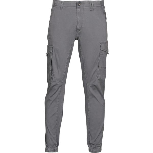 pantaloni cargo Jack & Jones grigio