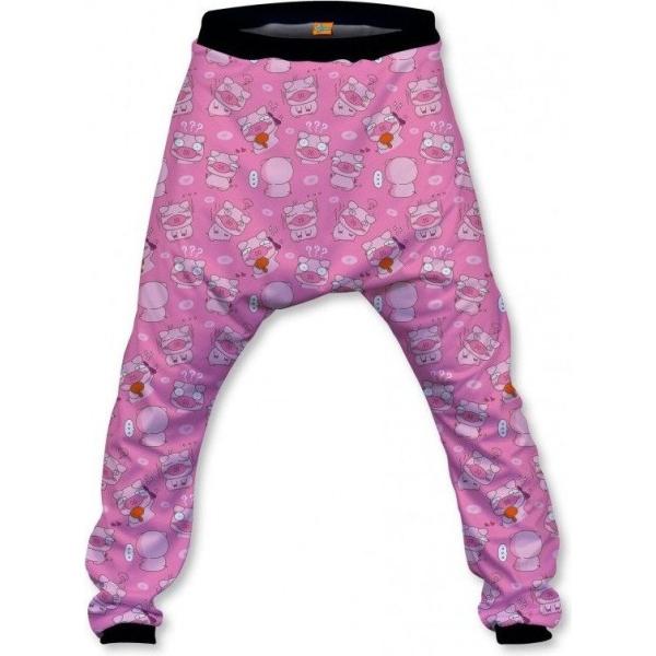 pantaloni Fishikii rosa