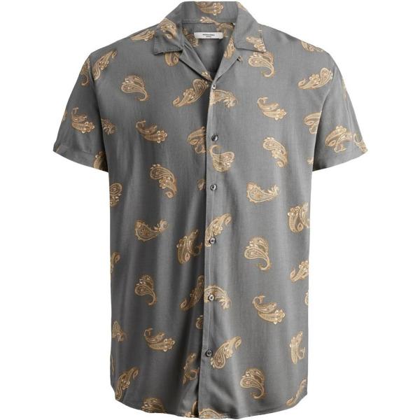 camicie a manica corta Jack   Jones grigio