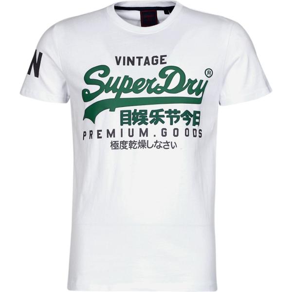 t-shirt Superdry bianco