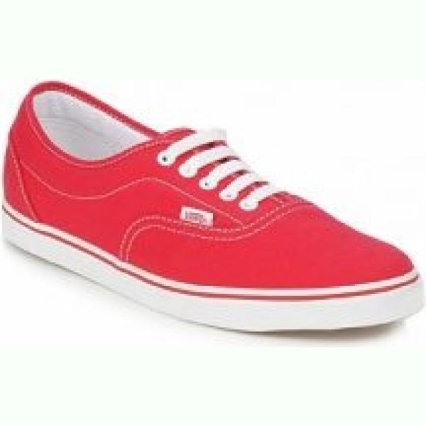 Vans rosso