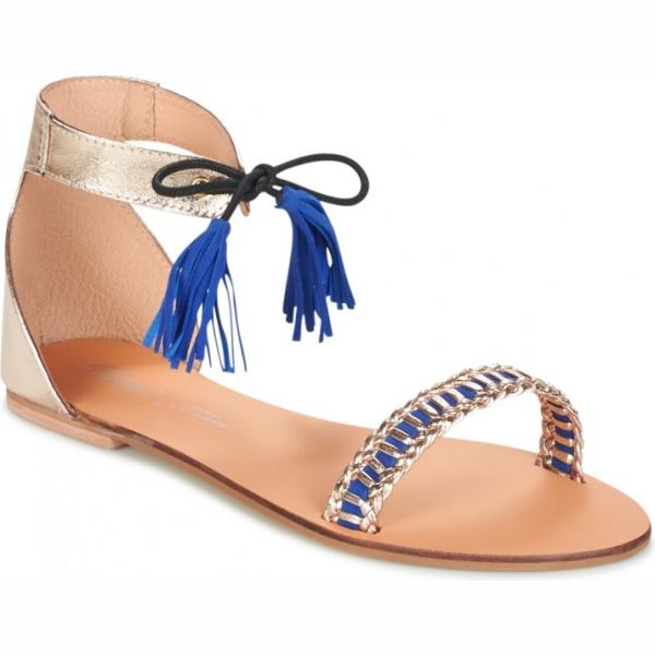 Sandali oro Betty London giallo